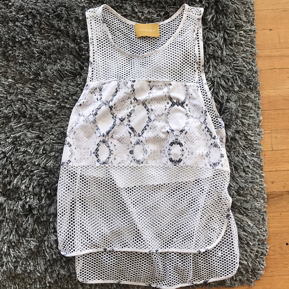 Varley mesh workout tank